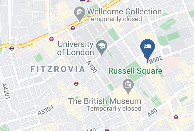London - President Hotel Maps