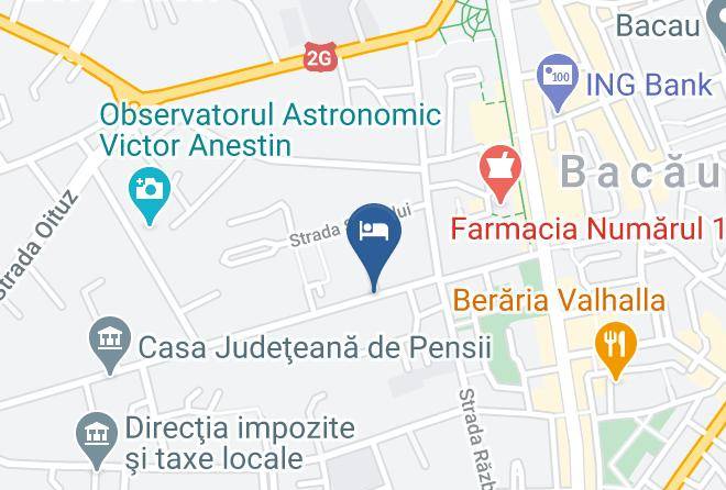 Bacau - President Hotel Maps