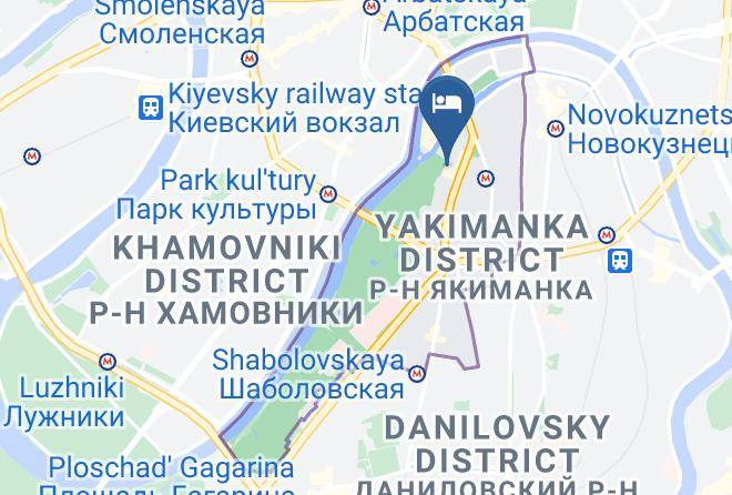 Moscow - President Hotel Maps