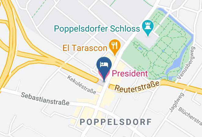President Hotel Map