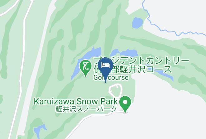Naganohara Townagatsuma District - President Resort Karuizawa Maps