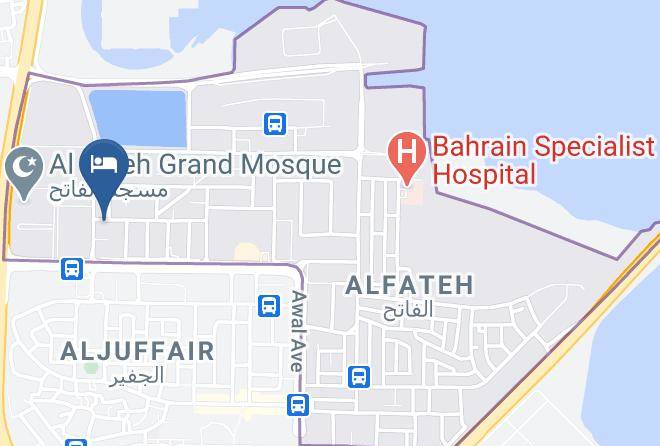 Manama - President Suites Maps