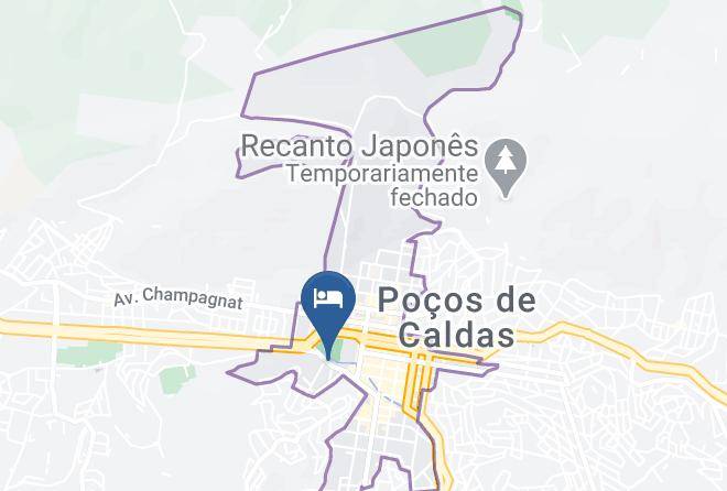 Pocos De Caldas - Presidente Hotel Maps