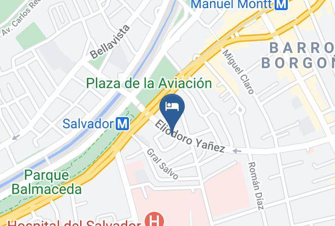 Santiago - Presidente Hotel Santiago Maps