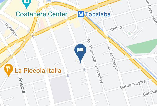 Santiago - Presidente Suites Santiago Maps