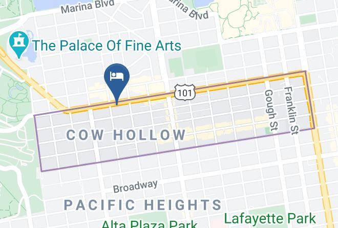 San Francisco - Presidio Parkway Inn Maps