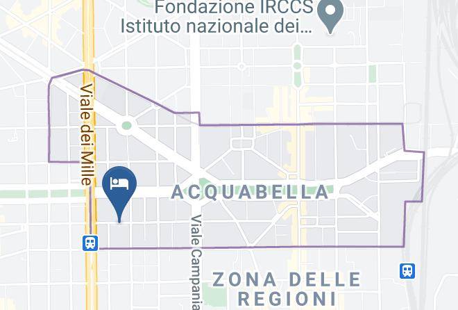 Milan - Presidio Ospedaliero Macedonio Melloni Maps
