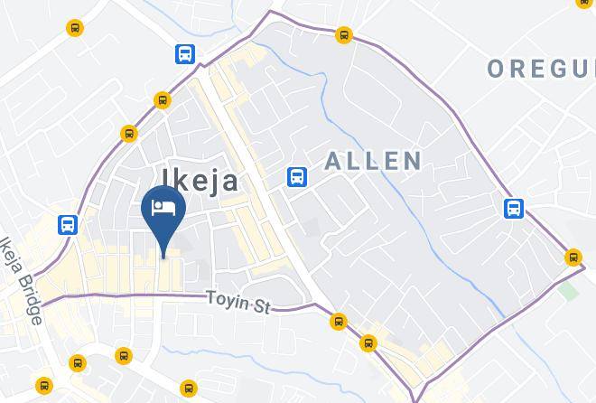 Ikeja - Presken Hotels Mojidi Maps