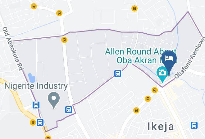 Ikeja - Presken Hotel Awolowo Way Lagos Maps