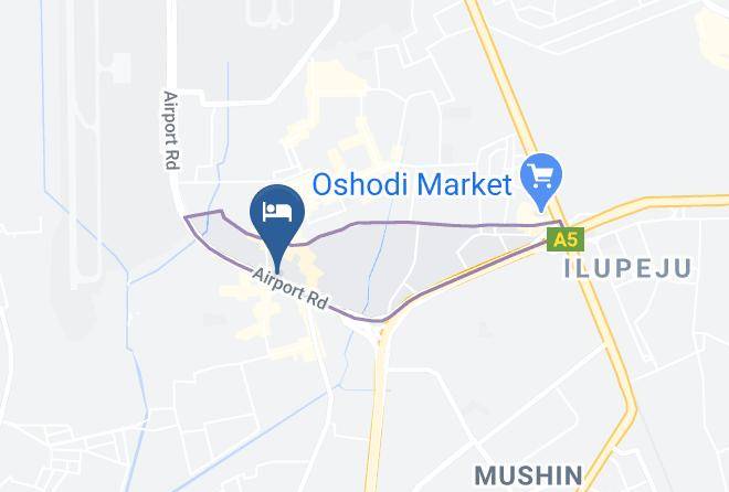 Mushin - Presken Hotel International Airport Rd Maps