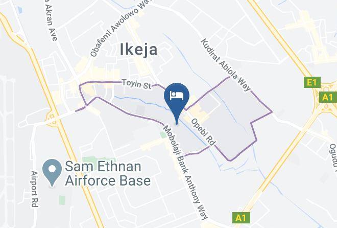 Ikeja - Presken Hotels K One Place Maps