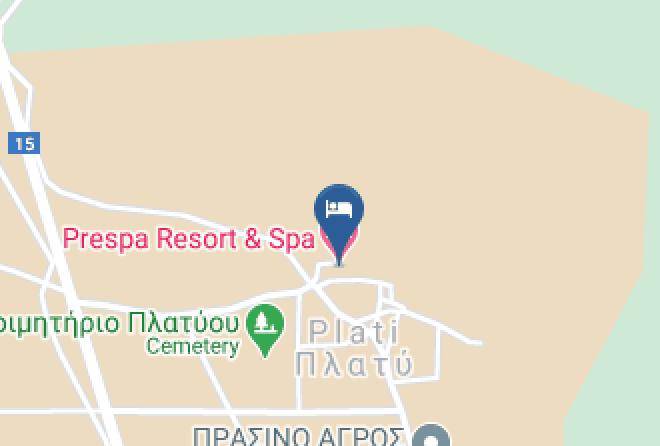 Prespa Resort & Spa Map