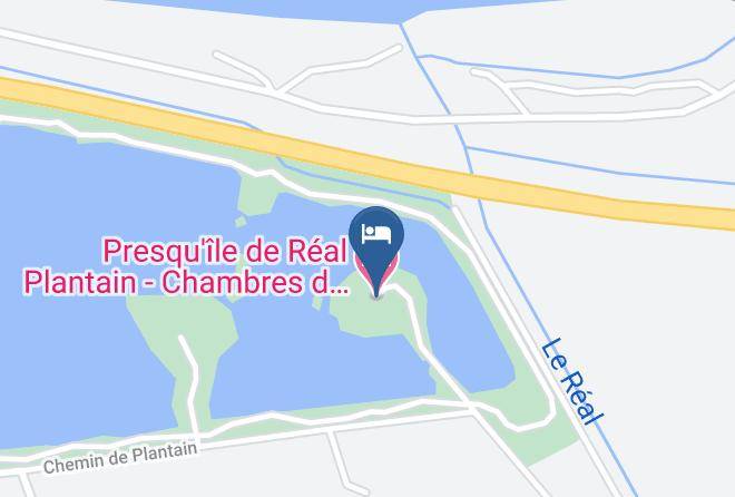 Bouches Du Rhone - Presqu'ile De Real Plantain Chambres D'hotes & Receptions Maps