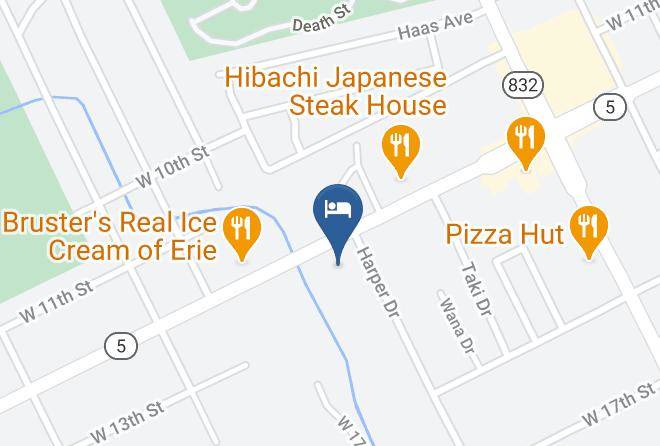 Presque Isle Hotel Map