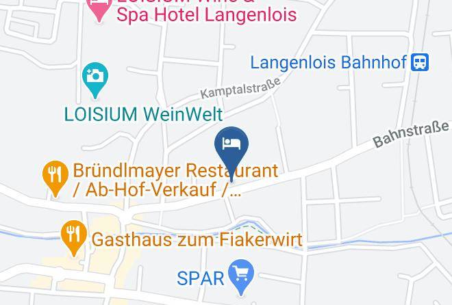 Krems Land - Presshaus Zimmervermietung Langenlois Maps