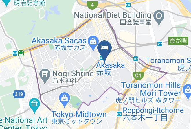 Presso Inn Akasaka Map