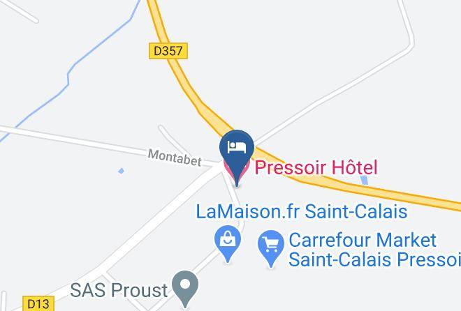 Sarthe - Pressoir Hotel Maps