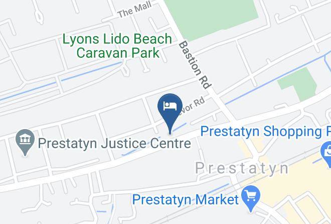 Denbighshire - Prestatyn Bed And Breakfast Maps
