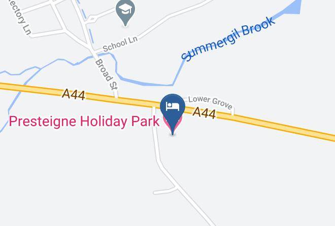 Powys - Presteigne Holiday Park Maps