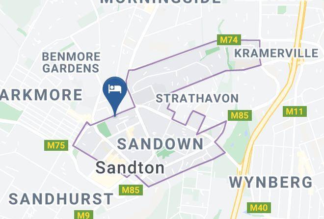 City Of Johannesburg - Sandon Exclusive Accomodation Maps