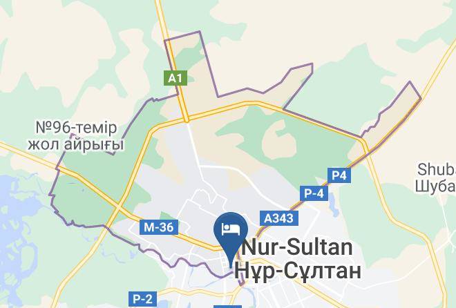 Nur Sultan - Prestige Maps
