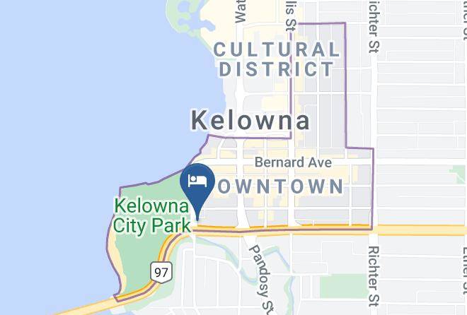 Central Okanagan - Prestige Beach House Bw Premier Collection Maps