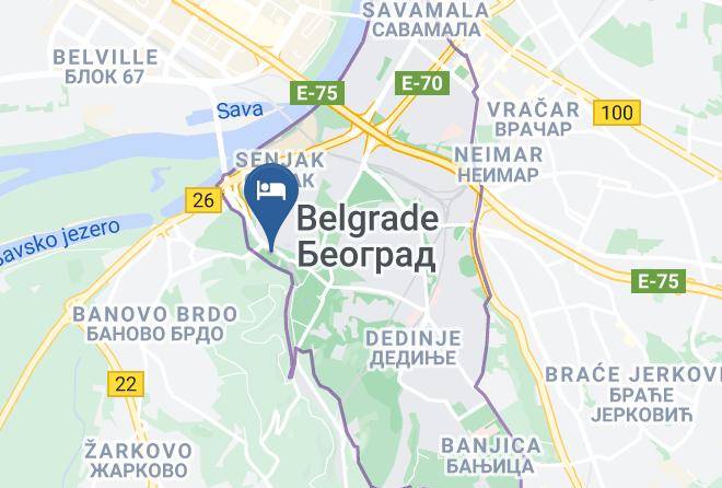 Belgrade City - Prestige Maps