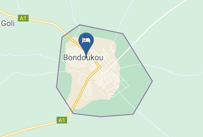 Bondoukou - Prestige Hotel Maps