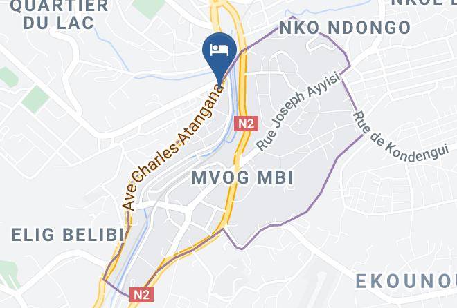 Mfoundi - Prestige Hotel Maps