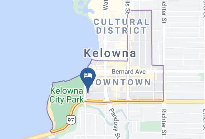 Central Okanagan - Prestige Hotels And Resorts Corporate Office Maps