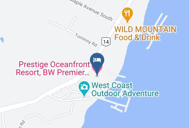Prestige Oceanfront Resort Bw Premier Collection Map