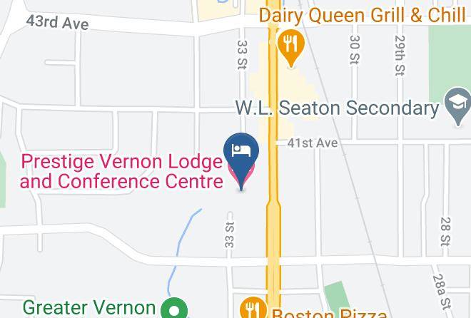 North Okanagan - Prestige Vernon Lodge And Conference Centre Maps