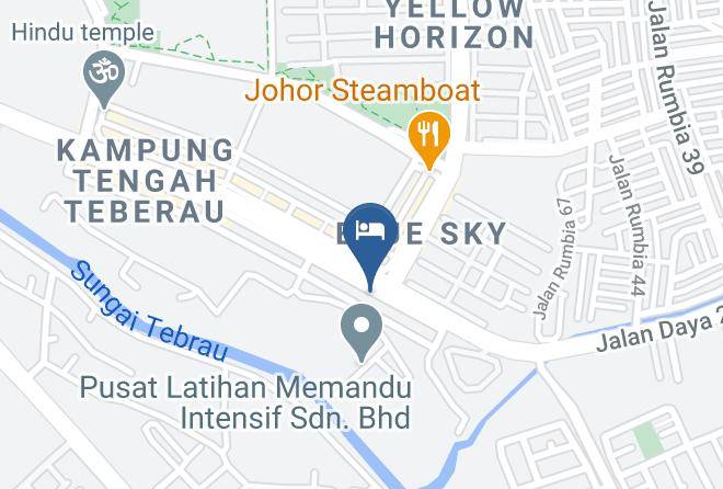 Johor Bahru - Prestigo Hotel Maps