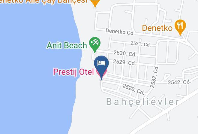 Burhaniye - Prestij Otel Maps