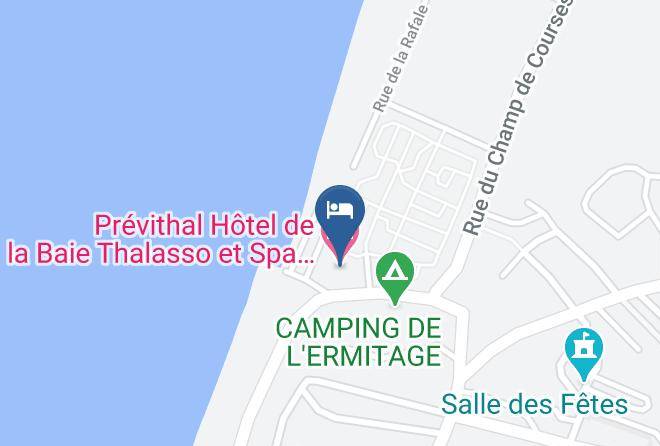 Manche - Previthal Hotel De La Baie Thalasso Et Spa Marin Granville Maps