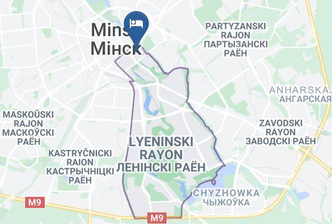 Minsk - Prezident Otel' Maps