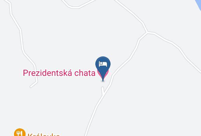 Jablonec Nad Nisou - Prezidentska President's Lodge Maps
