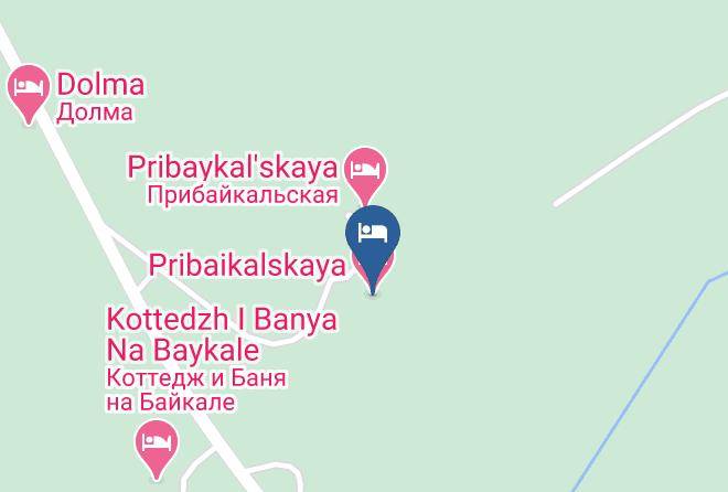 Irkutsky District - Pribaikalskaya Hotel Maps