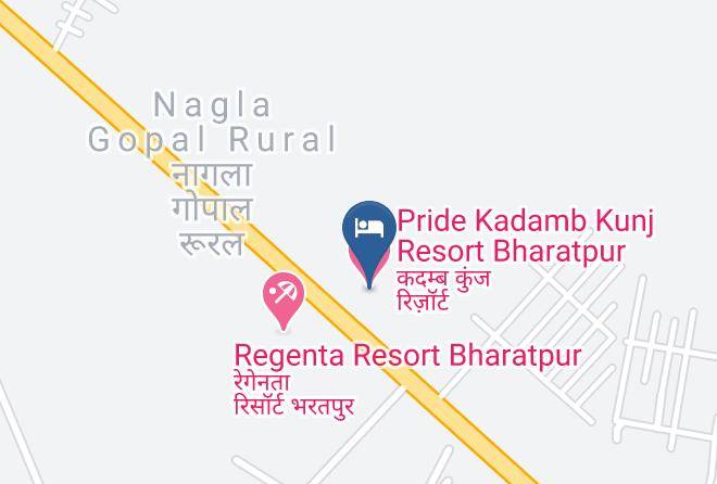 Bharatpur - Pride Kadamb Kunj Resort Bharatpur Maps