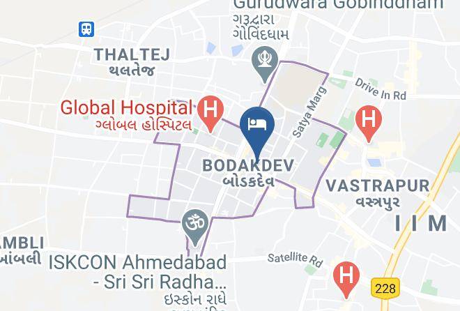 Ahmadabad - Pride Plaza Hotel Ahmedabad Maps