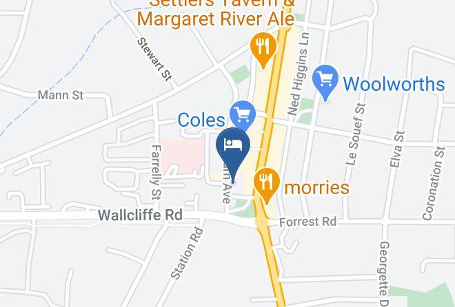 Augusta Margaret River - Prideau's Maps