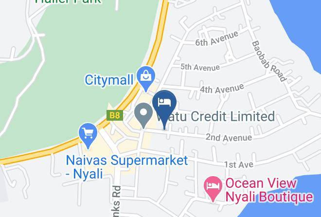 Mombasa - Prideinn Express Nyali Maps