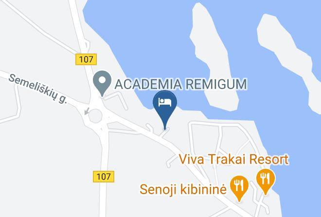Trakai District Municipality - Prie Galves Viesbutis Maps