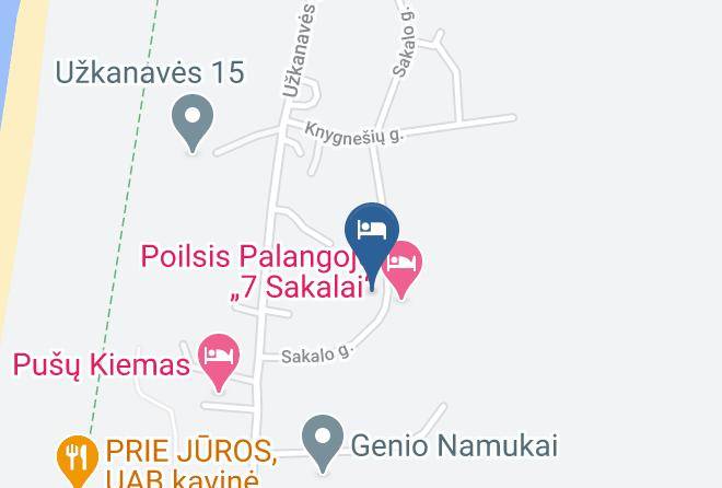 Palanga - Atostogu Sala Maps