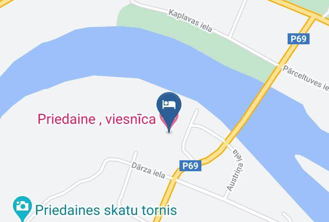 Kraslava - Priedaine Viesnica Maps