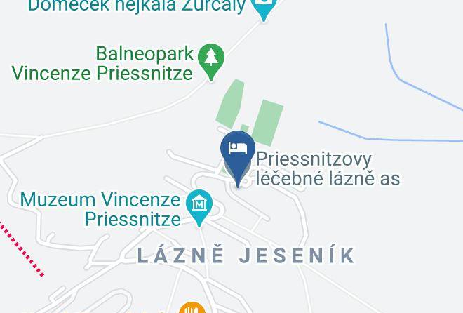 Jesenik - Priessnitz Spa Inc Maps