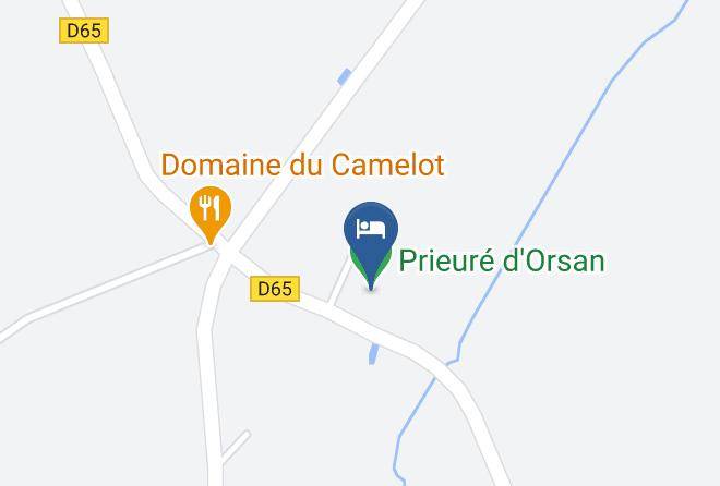 Cher - Prieure D'orsan Maps