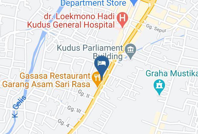 Kudus Regency - Prima Graha Hotel Maps