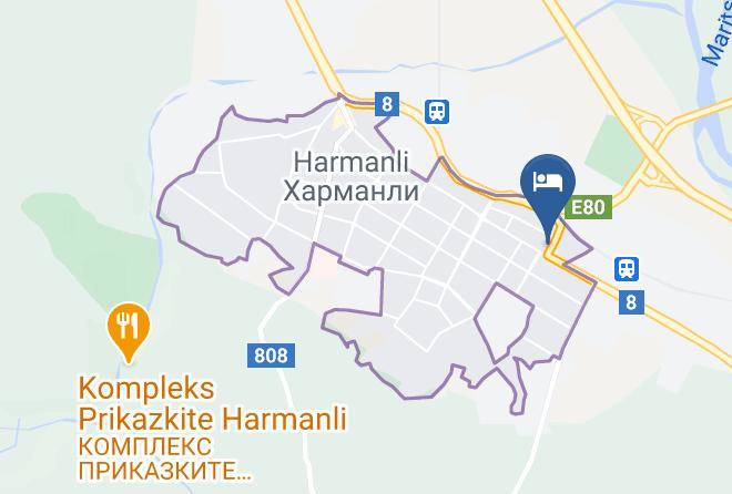 Harmanli - Prima Hotel Maps