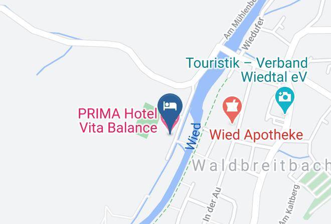 Prima Hotel Vita Balance Map